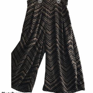 Painted Threads culottes black and brown size med